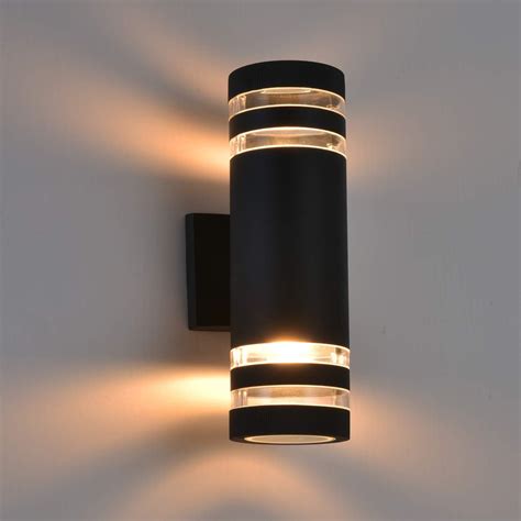 metal cylinder outdoor housing|cylinder wall lighting.